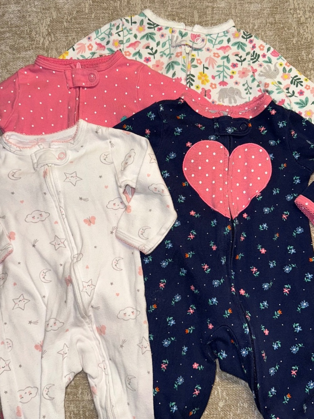 3m Carter’s sleepers set of 4